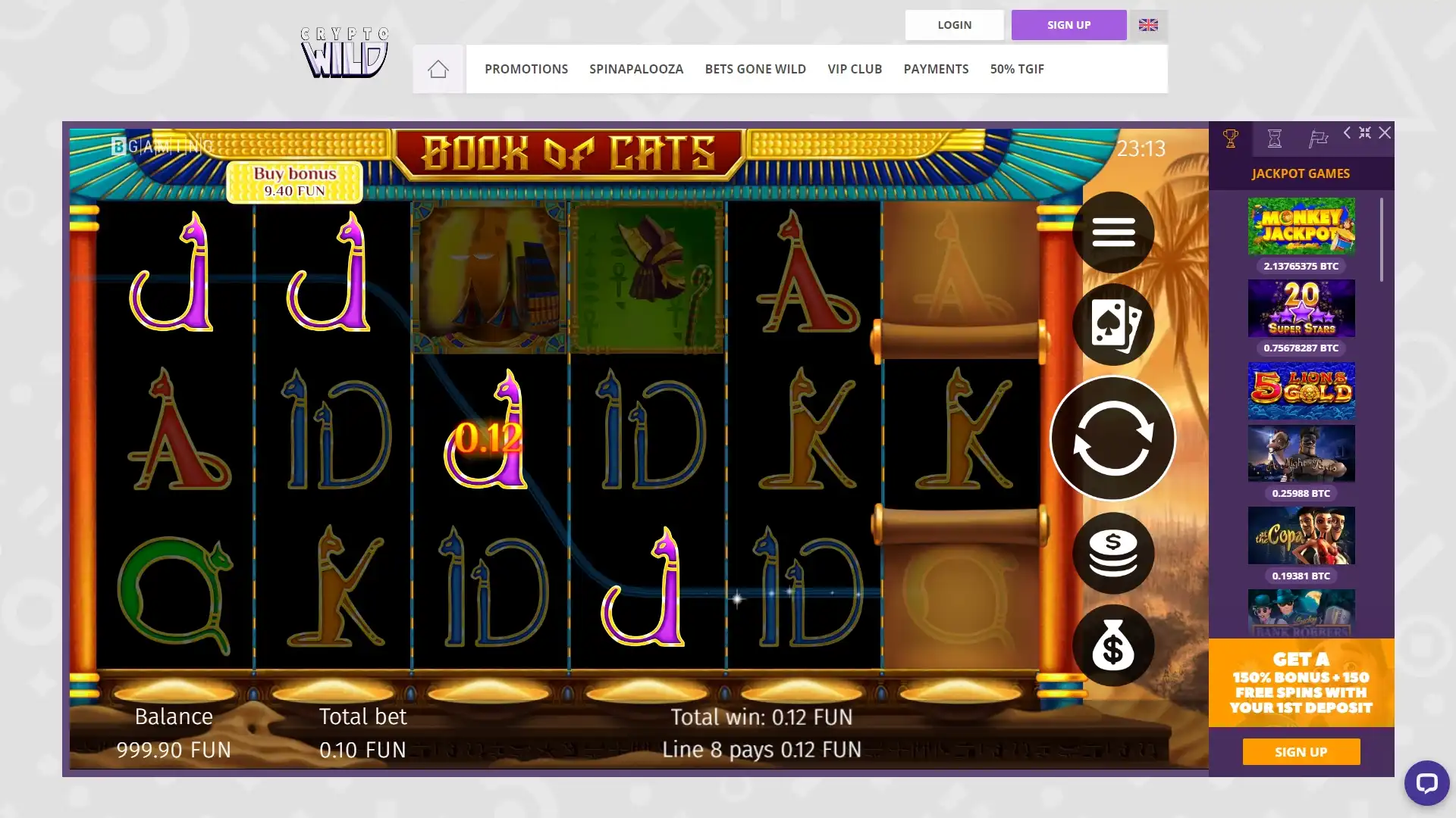 Crypto Wild Casino Slot Games