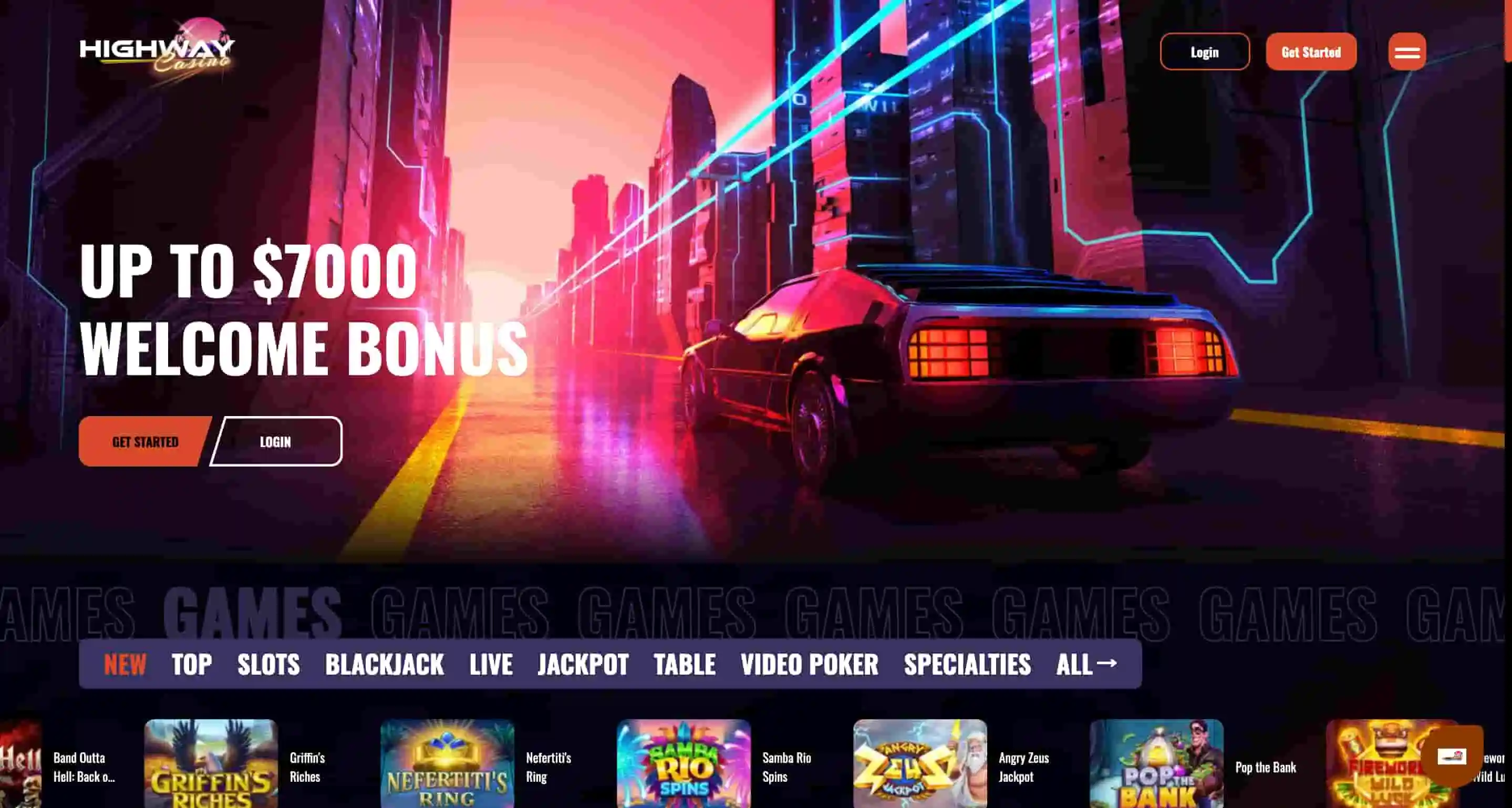 highway casino login