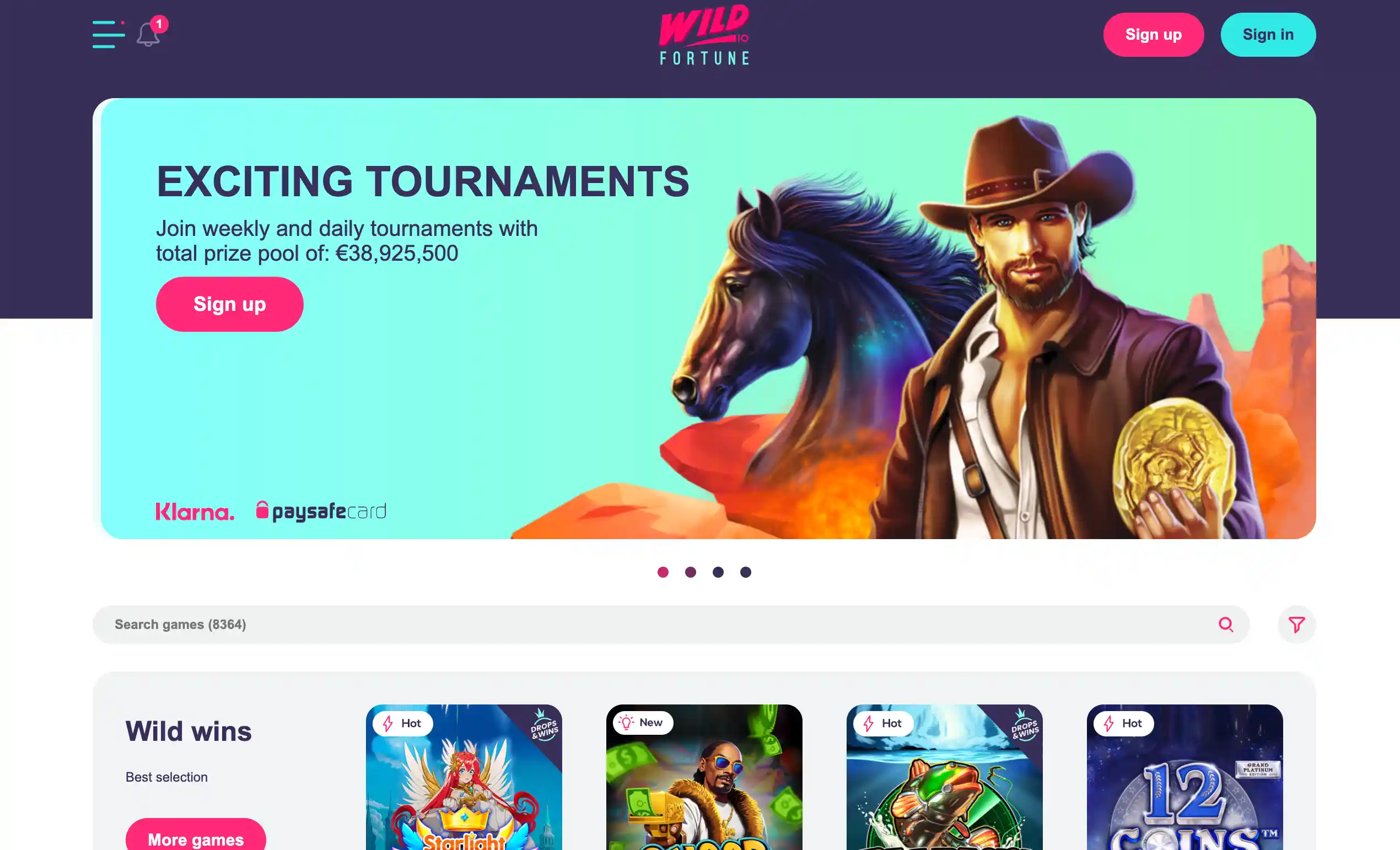 wildfortune.io casino