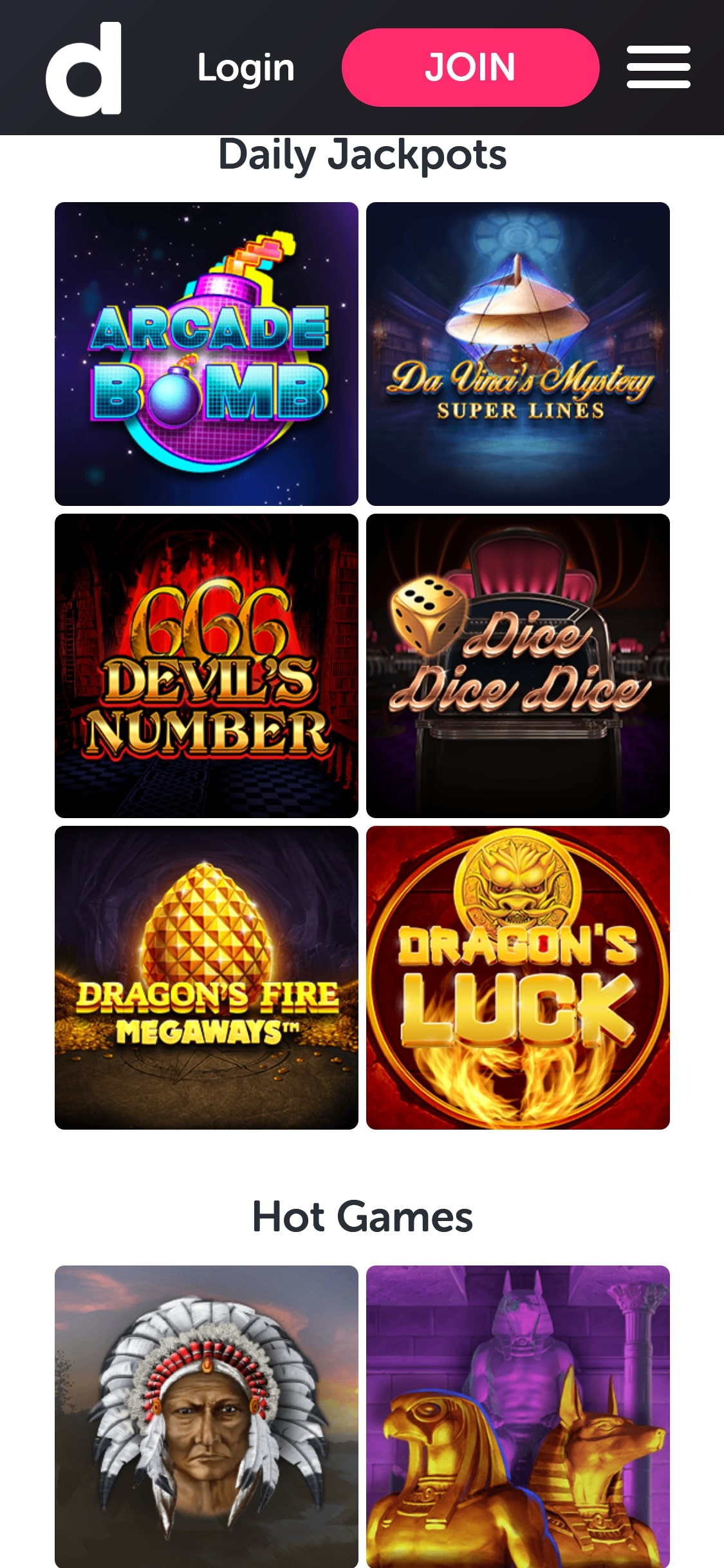 Dabber Bingo Casino Mobile Games Review