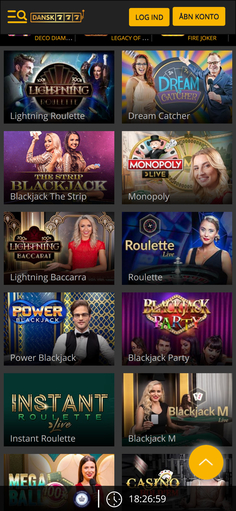 Dansk777 Casino Mobile Live Dealer Games Review
