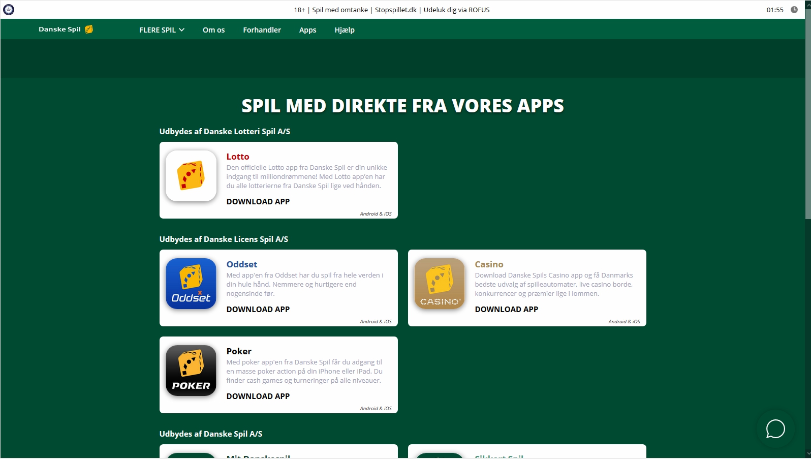 Danske Spil Casino App