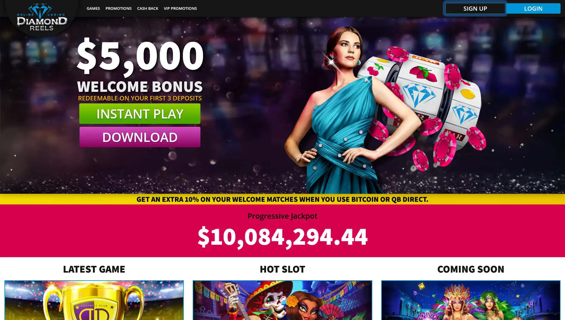 Diamond Reels Casino Review