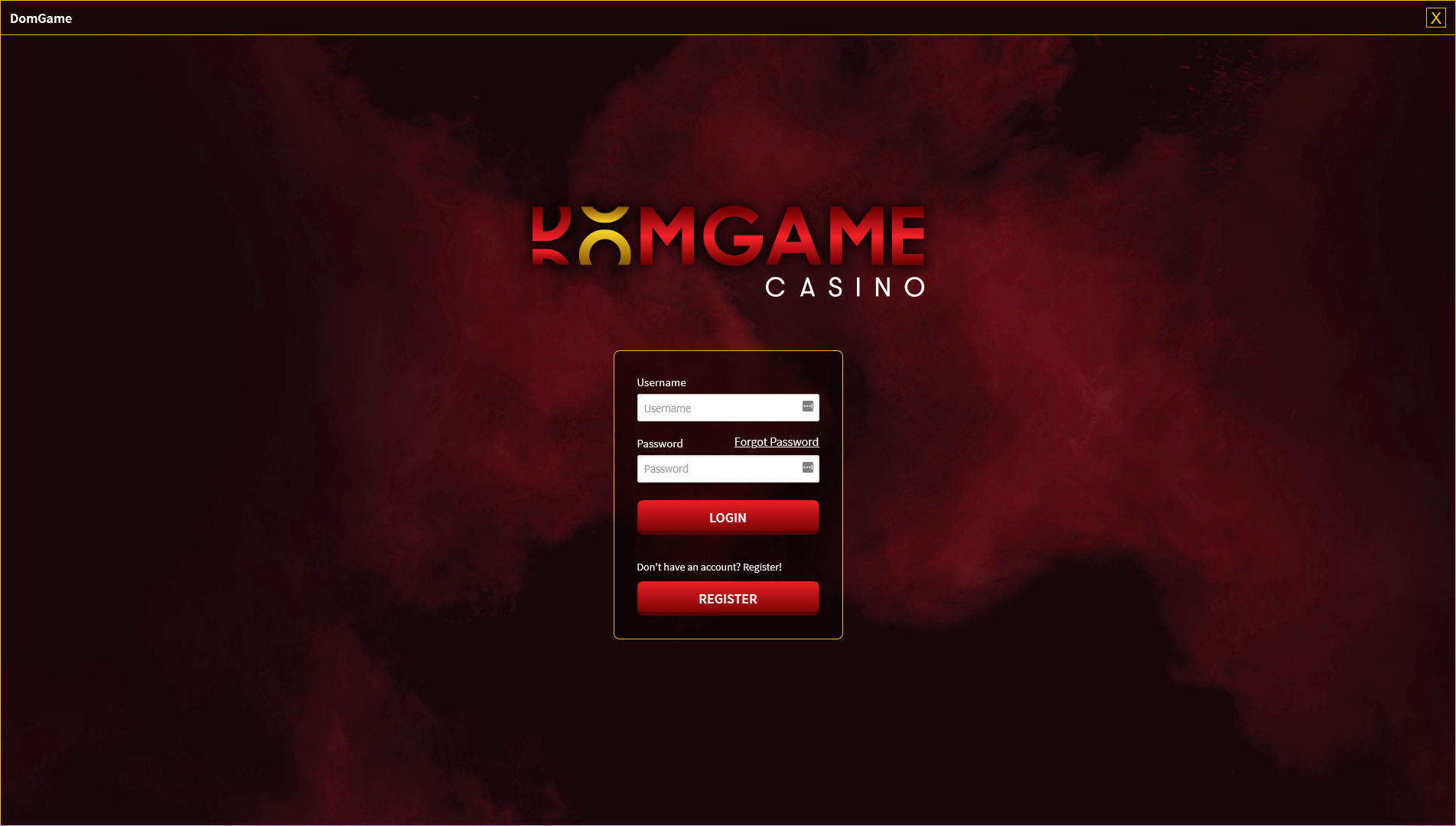 DomGame Casino Login