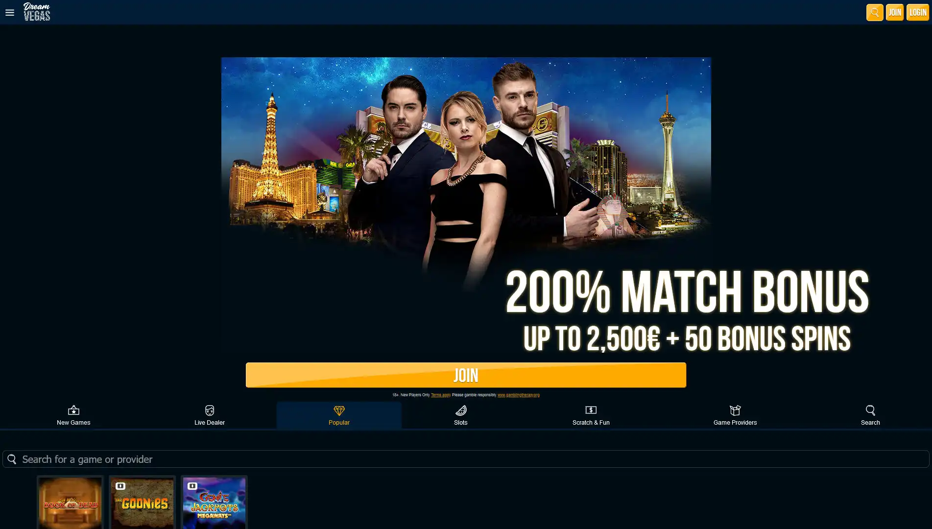 Dream Vegas Casino Review