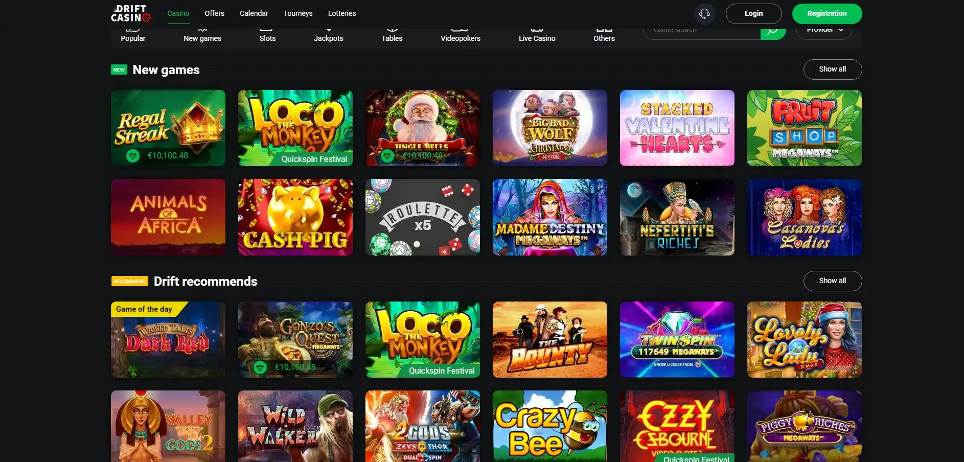 Casino Drift Games