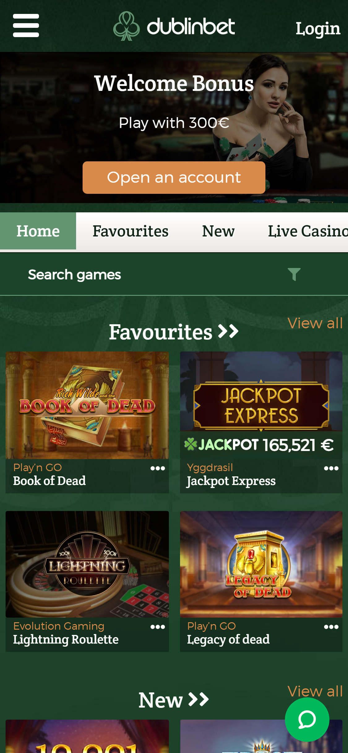 Dublinbet Casino Mobile Login Review