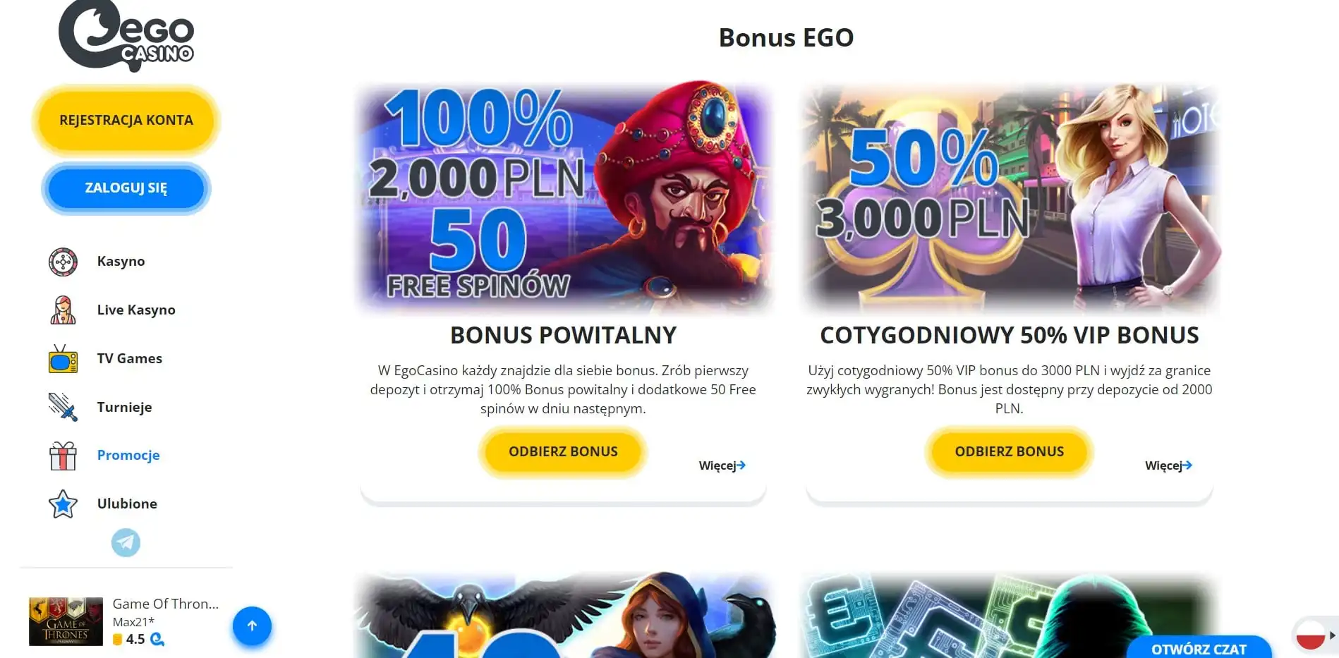 Ego Casino Review