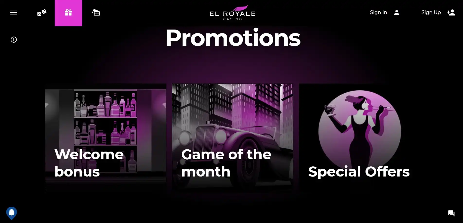 El Royale Casino No Deposit Bonus