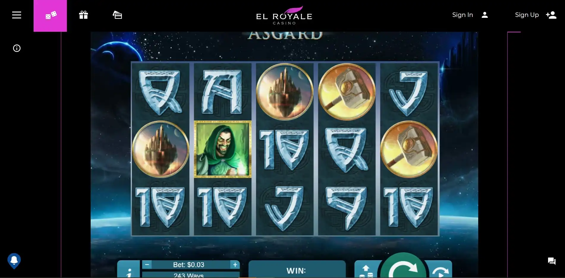 El Royale Casino Slot Games