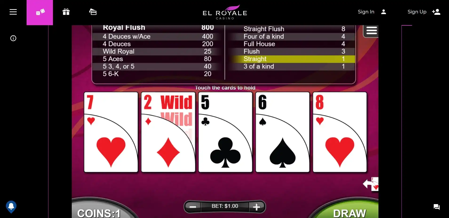 El Royale Casino Slots