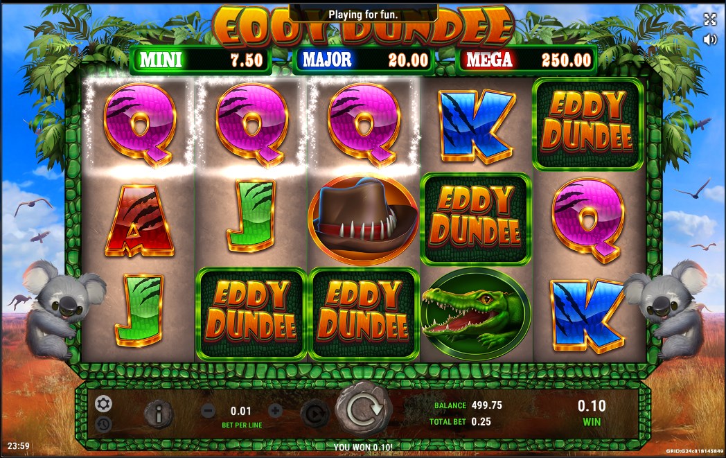 Emu Casino Slot Games