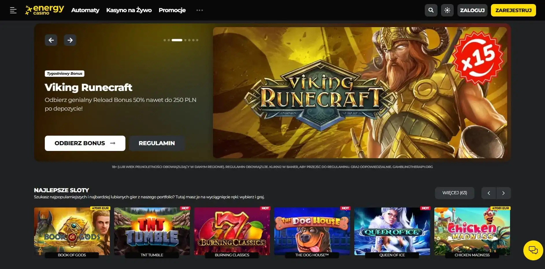 Energy Casino Review