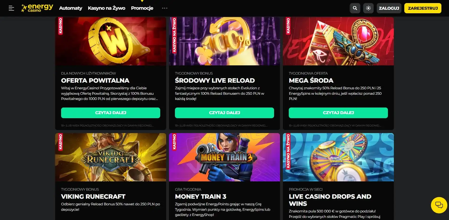 Energy Casino Review