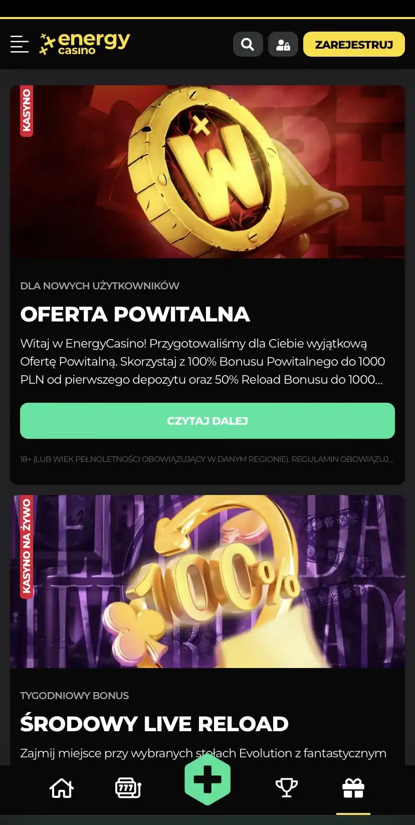 Energy Casino Review