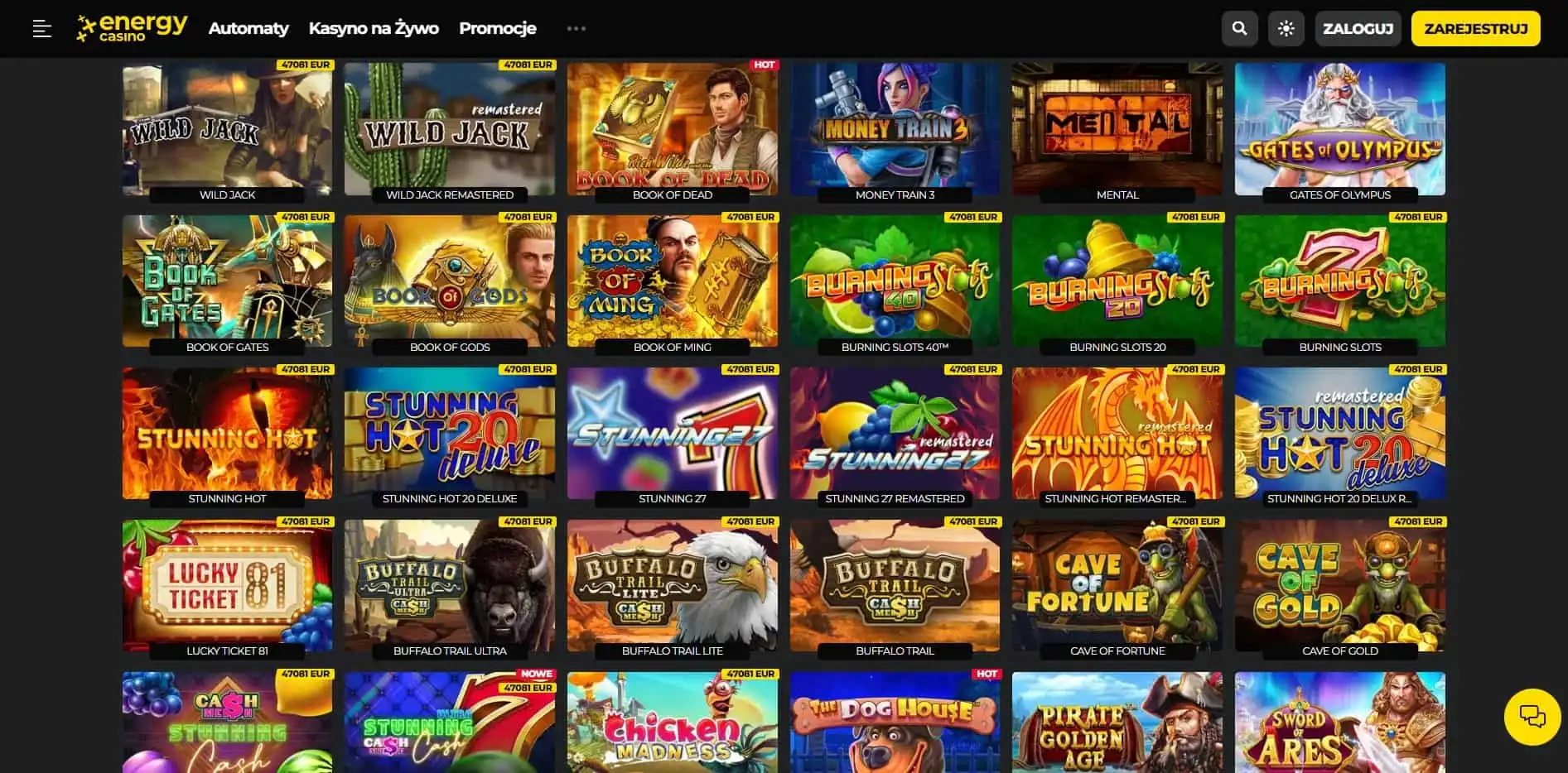 Energy Casino Review