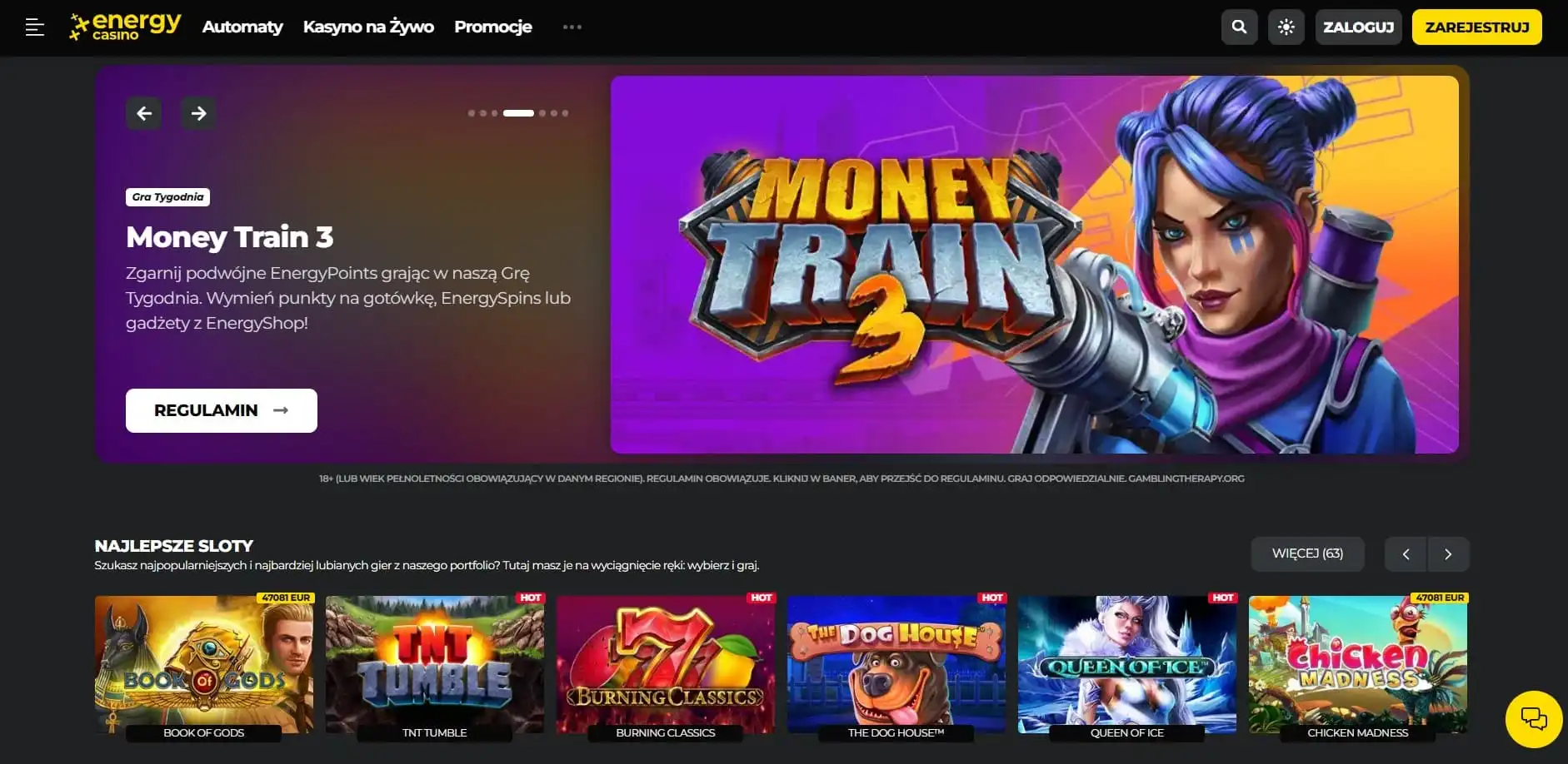 Energy Casino Review