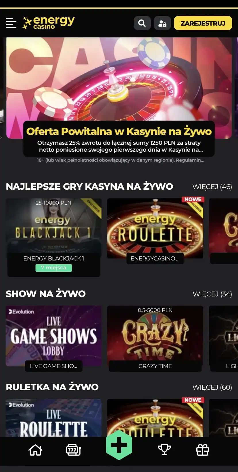 Energy Casino Review