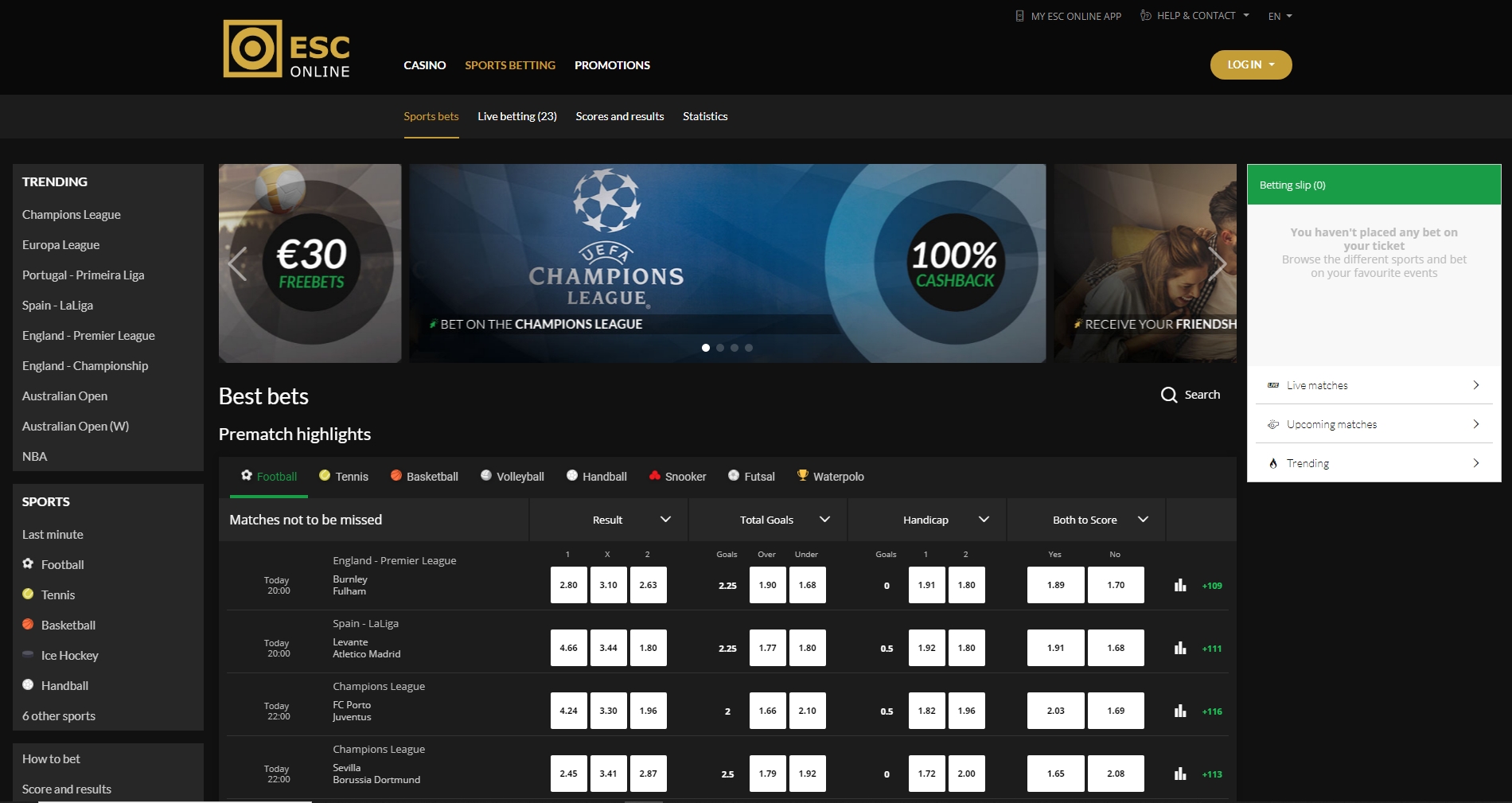 Estorilsol Casinos Betting