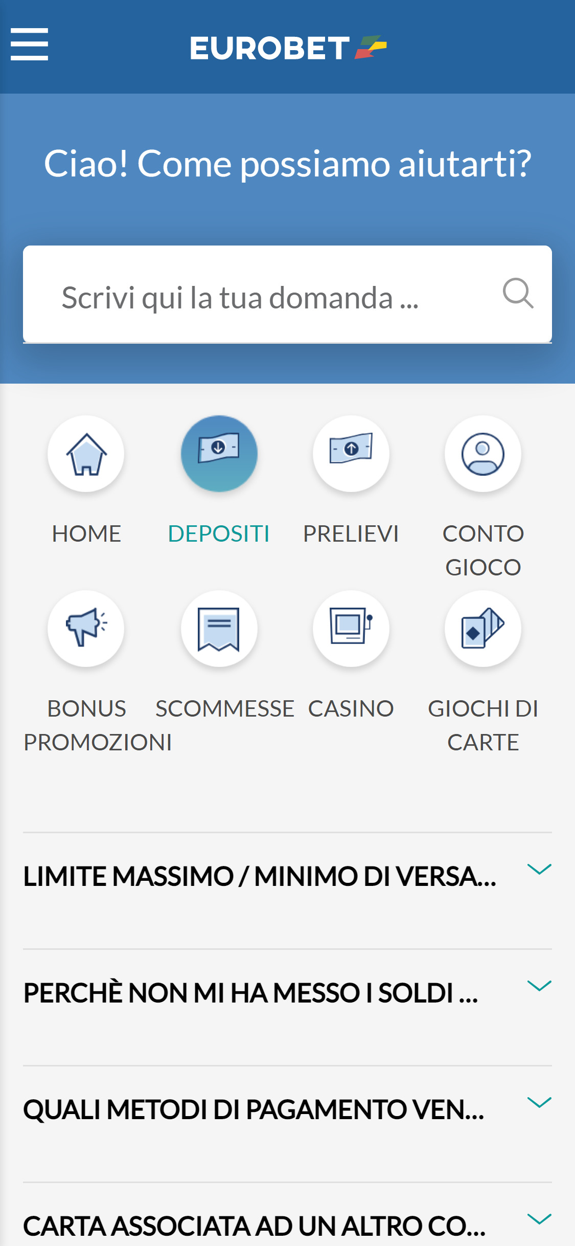 Euro Bet Casino Mobile Payment Methods Review
