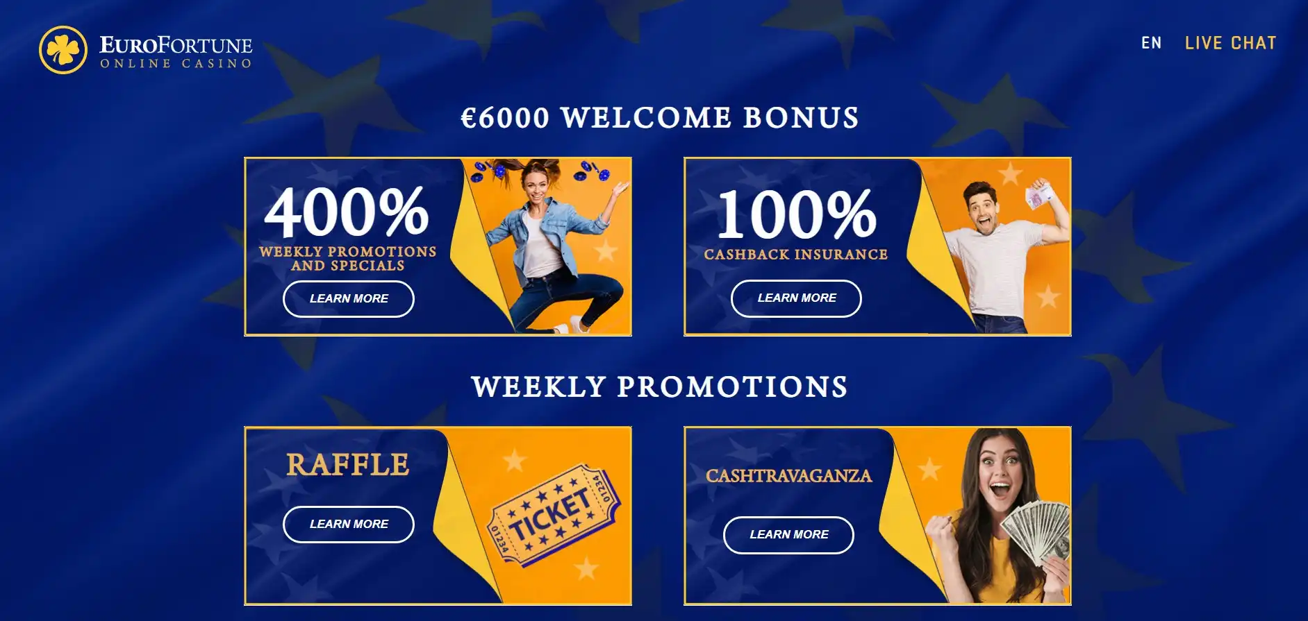 Euro Fortune Casino No Deposit Bonus