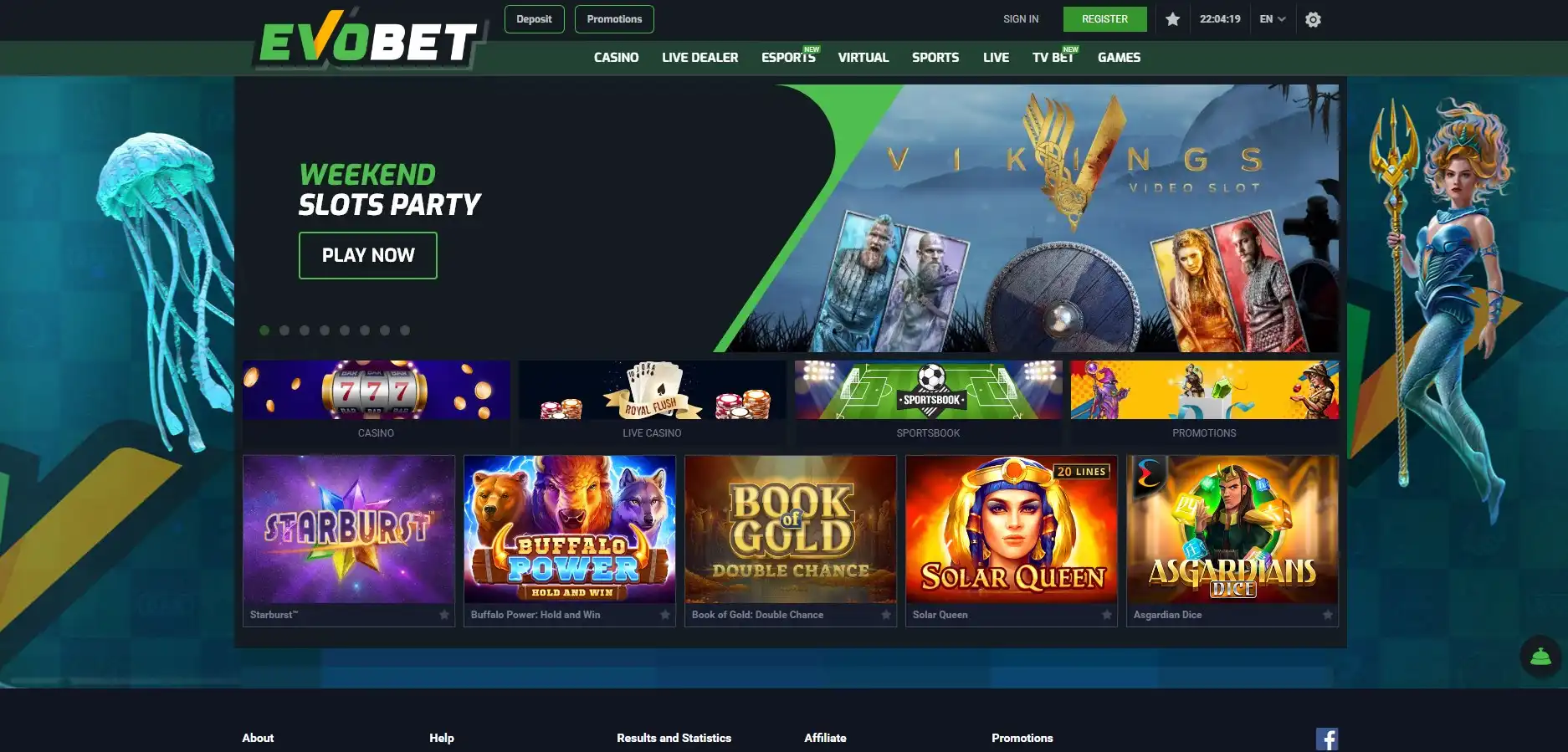 Evobet Casino Review