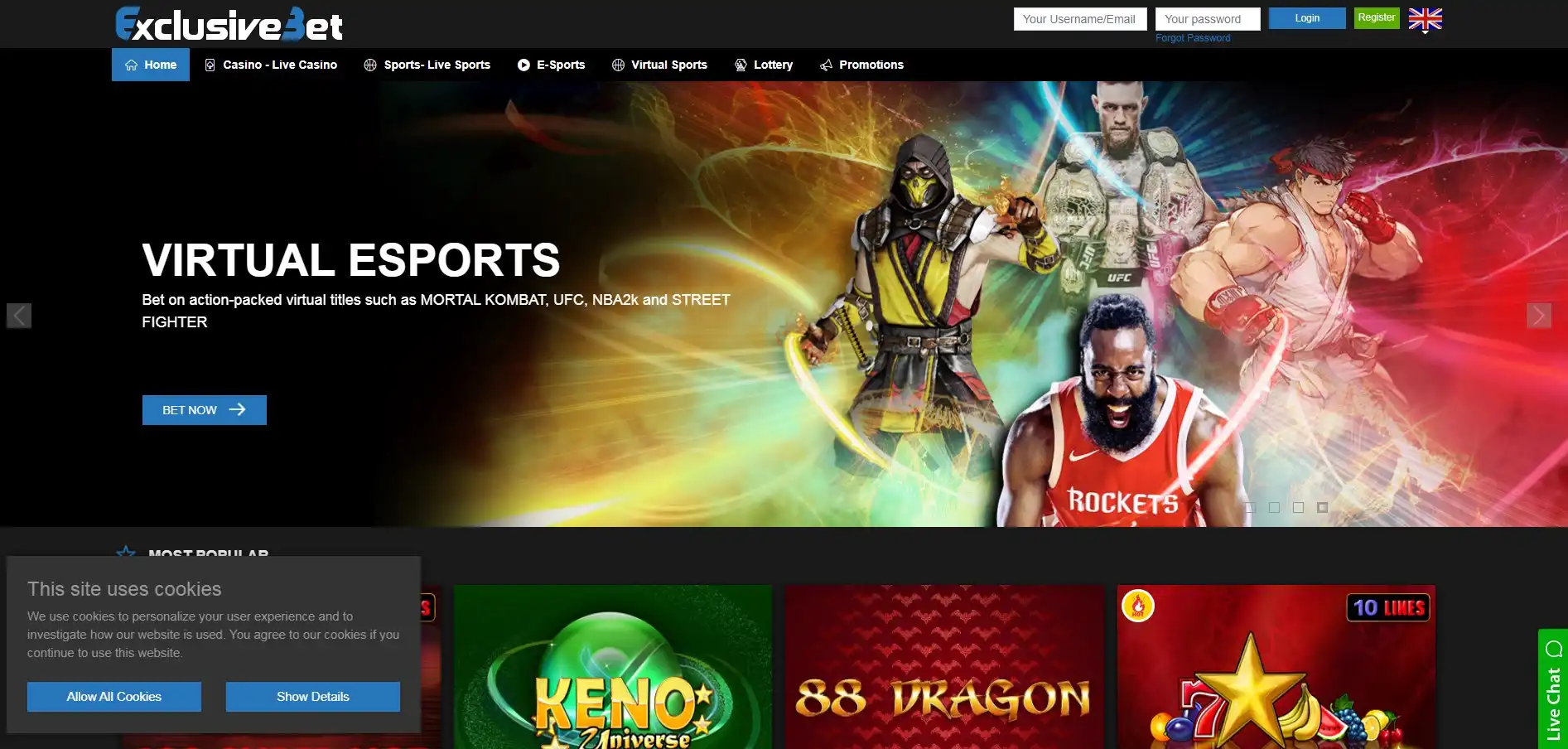 ExclusiveBet Casino Review