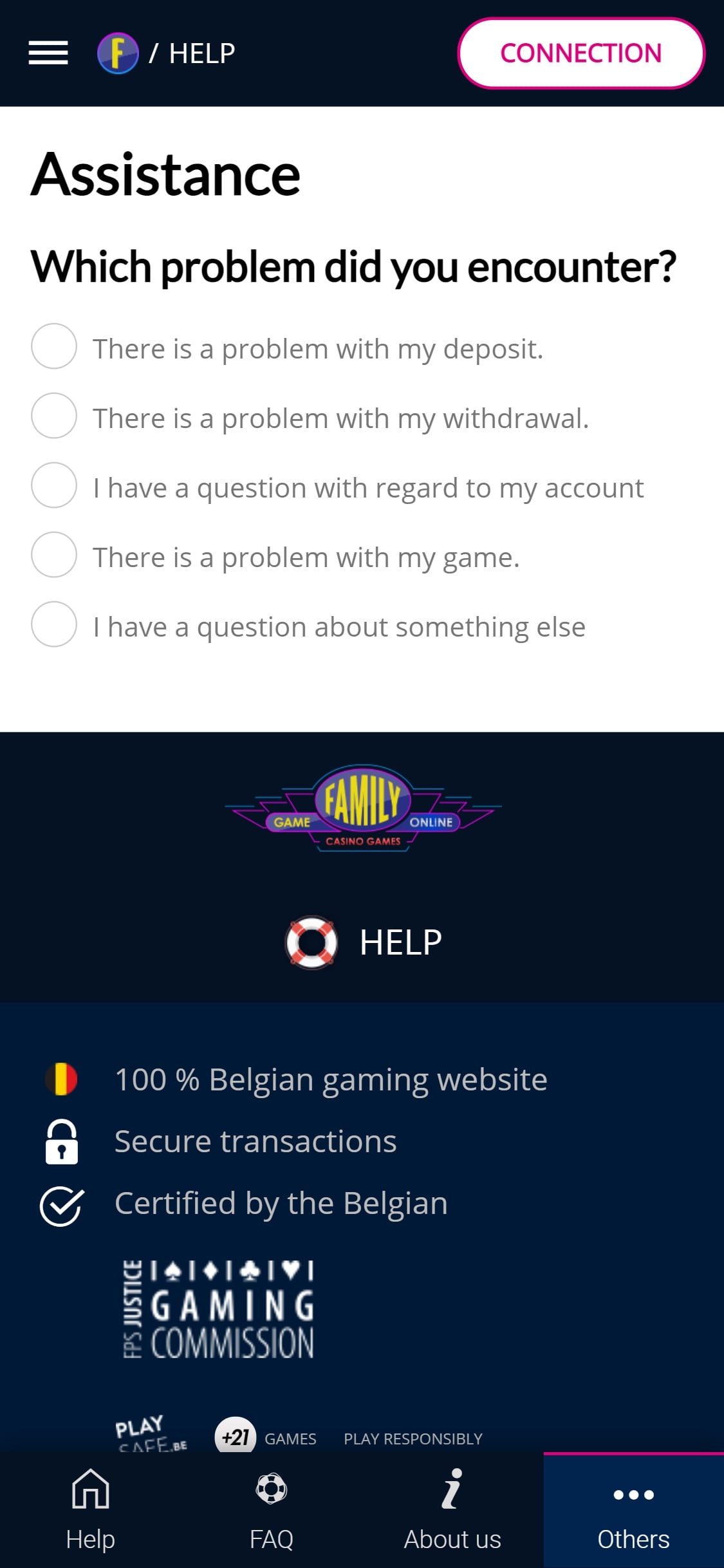Family Game Online Mobile Support Review