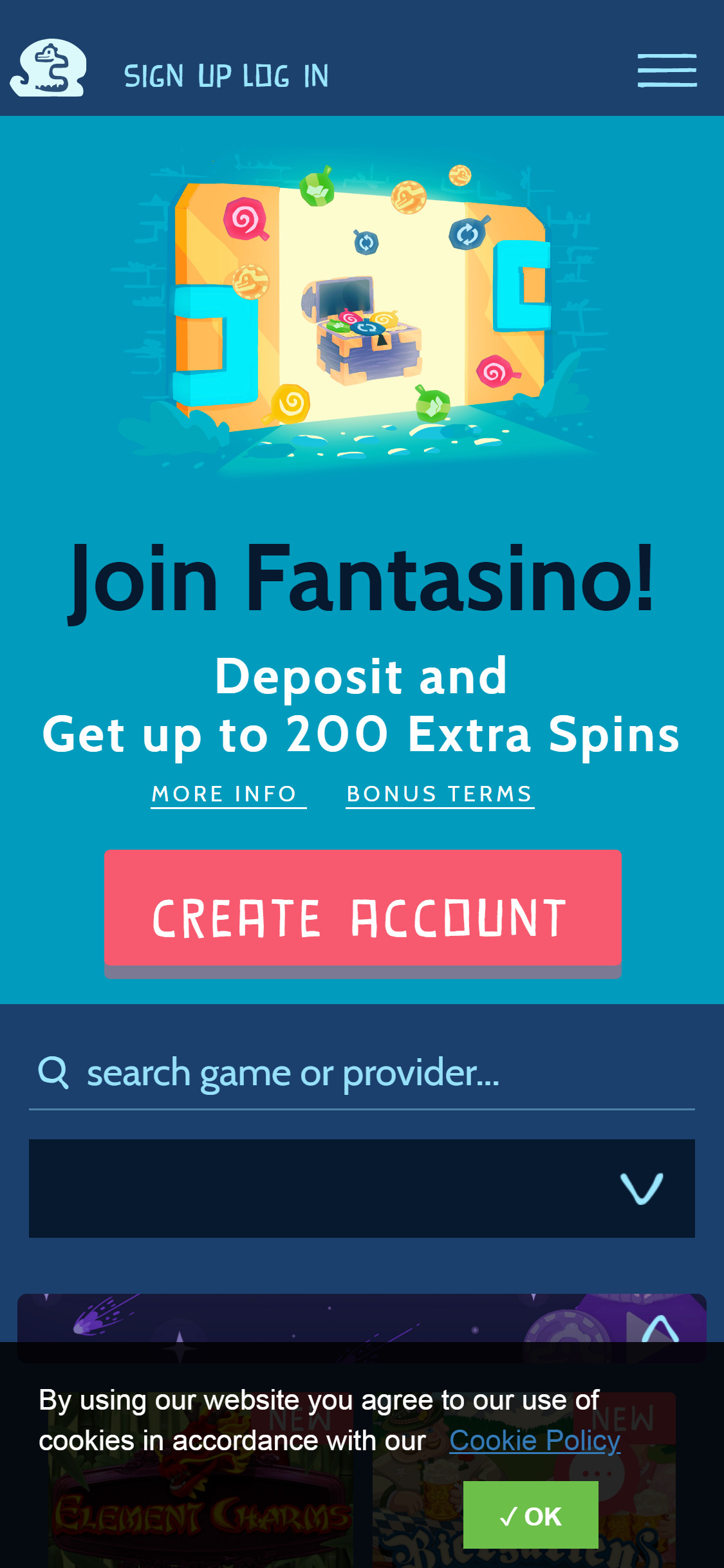 Fantasino Casino Mobile Review