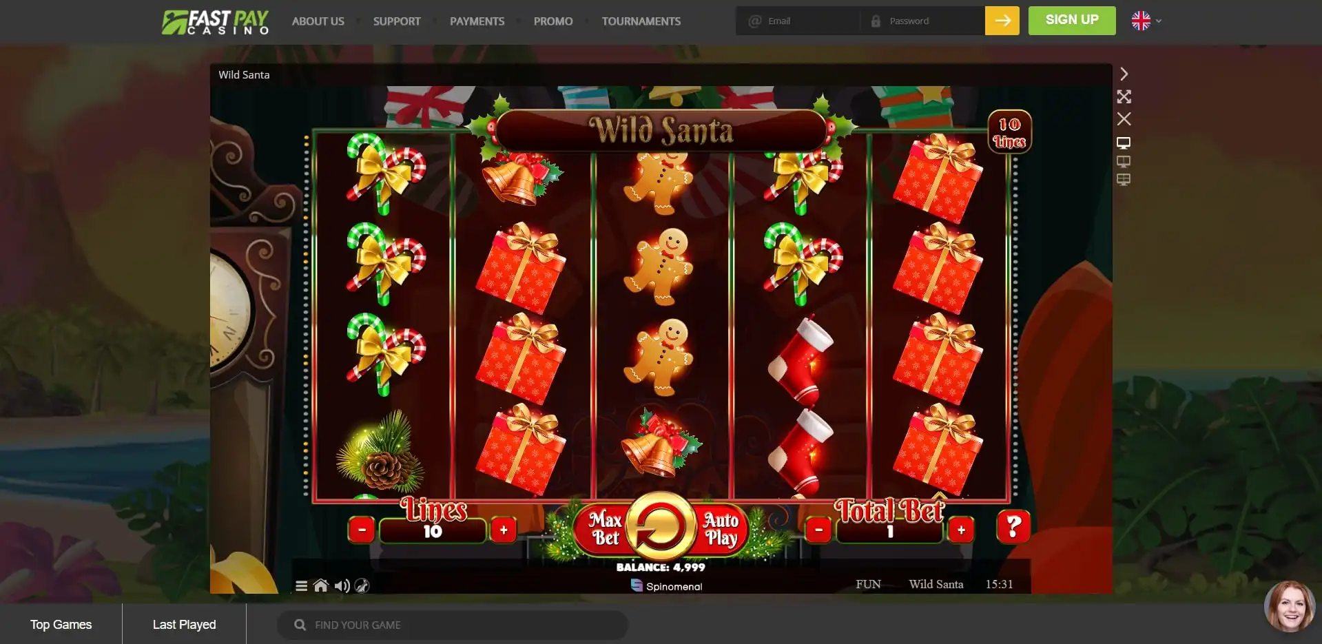 Fastpay Casino Slot Games