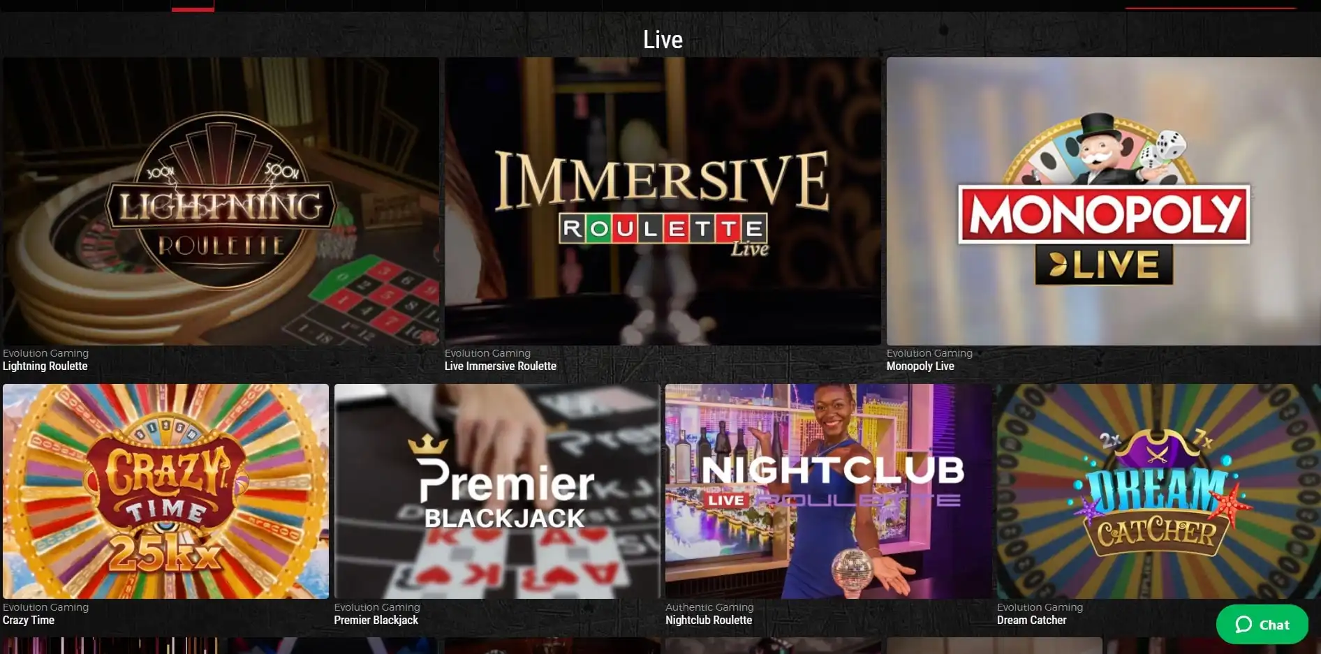 FatBoss Casino Live Dealer Games