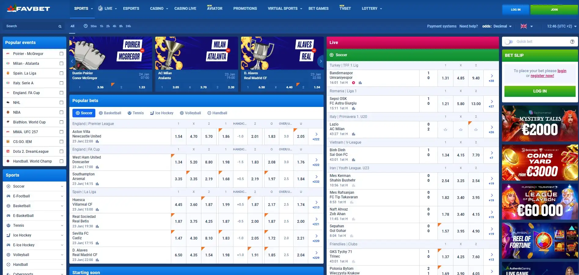 Favbet Casino Review