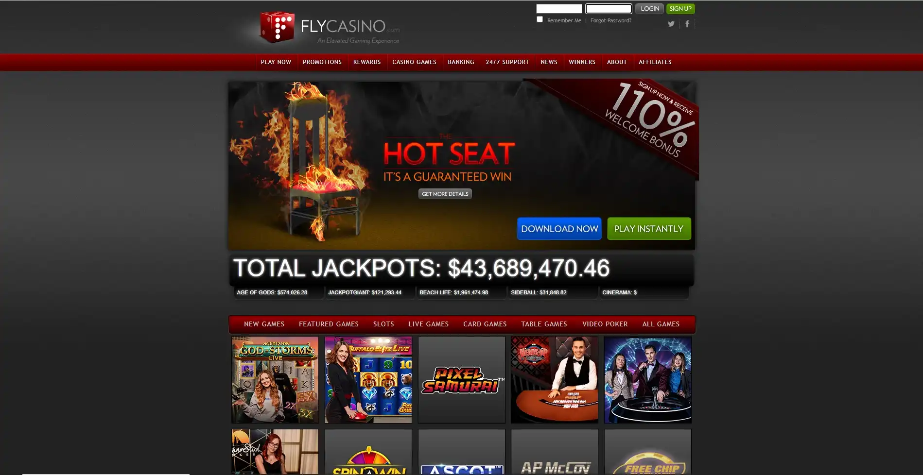 Fly Casino Login