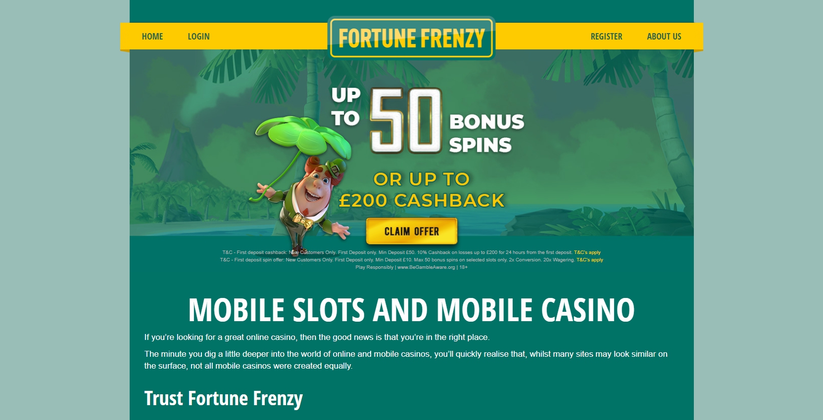 Fortune Frenzy Casino Review