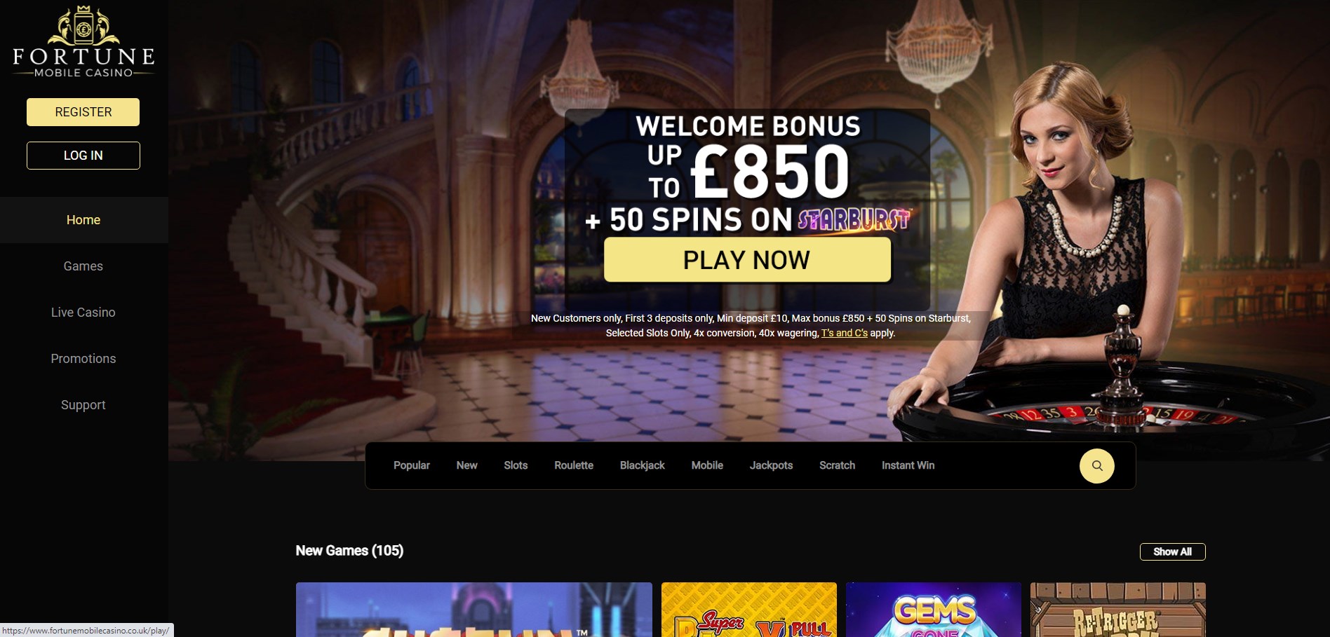 Fortune Mobile Casino Review