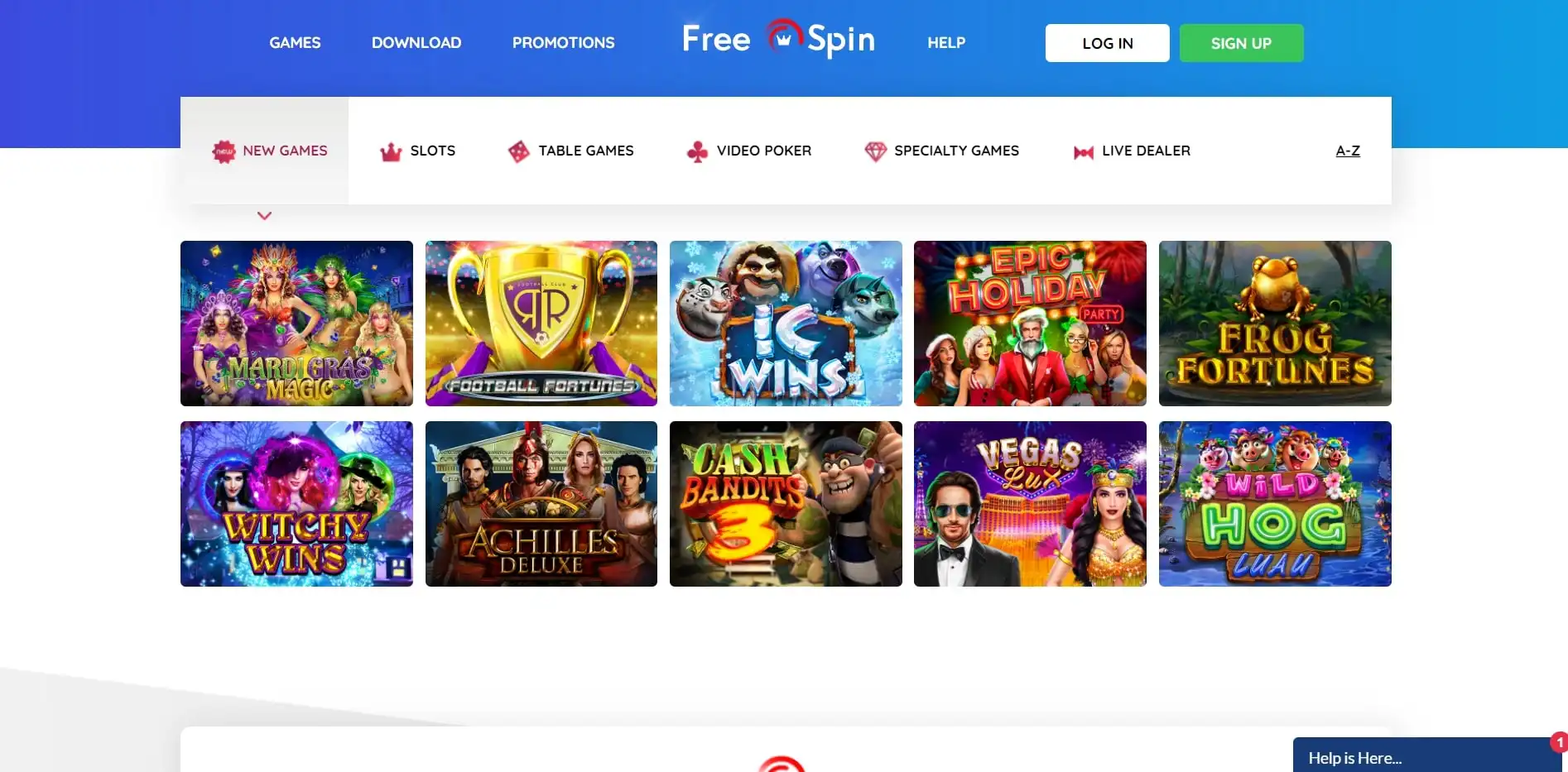 Freespin Casino Games