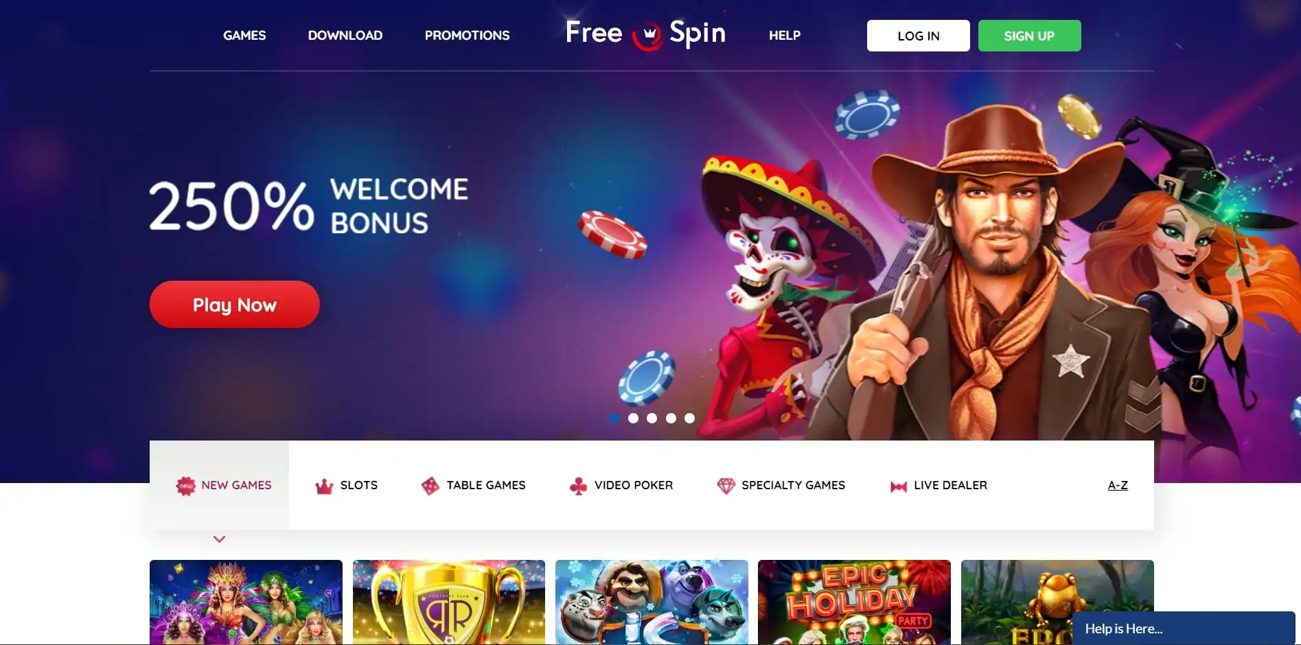 Freespin Casino Review