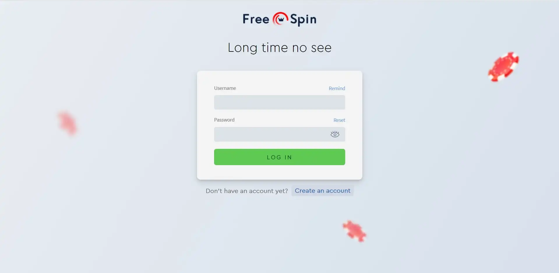 Freespin Casino Login