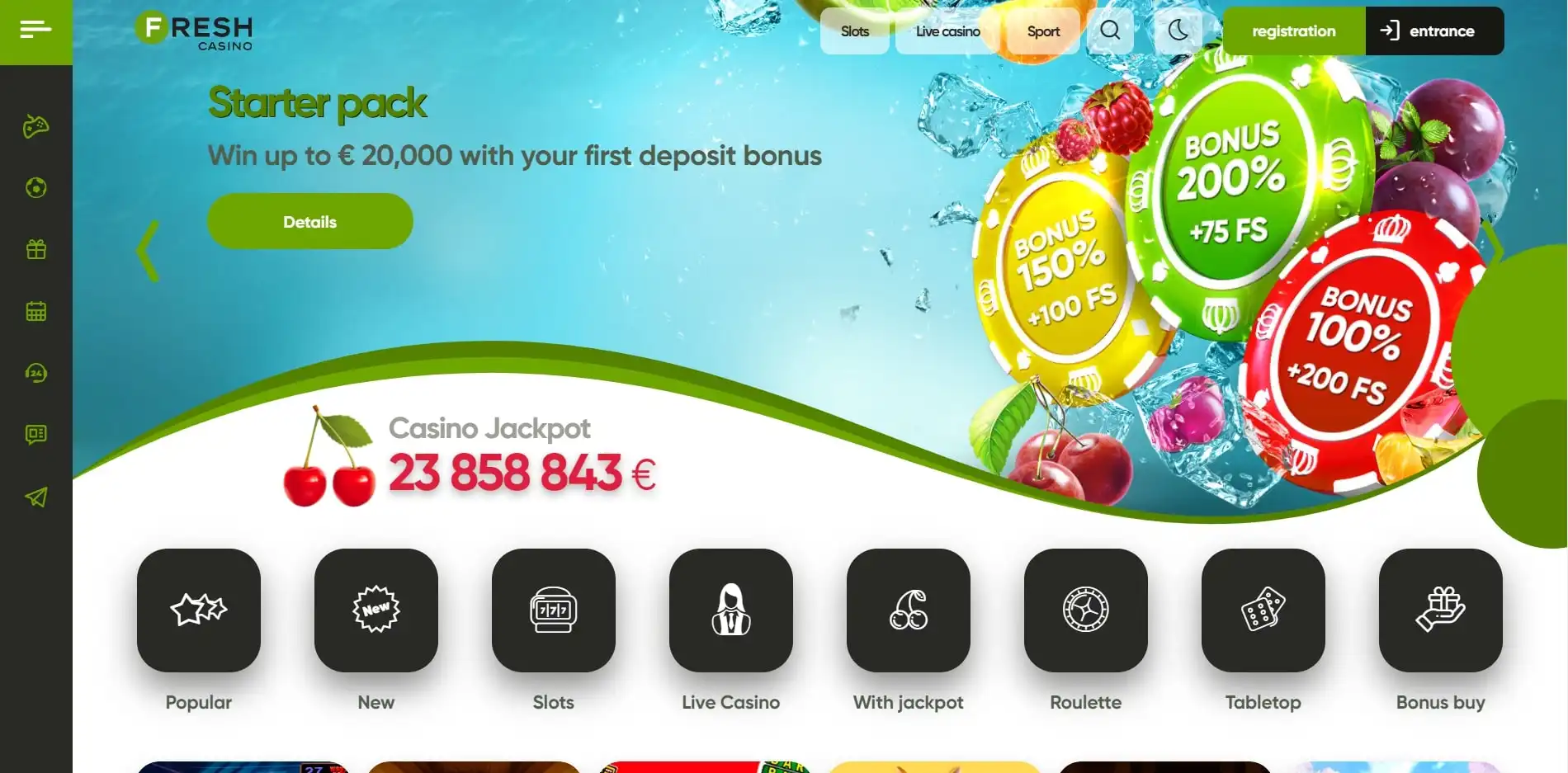 Fresh Casino Review