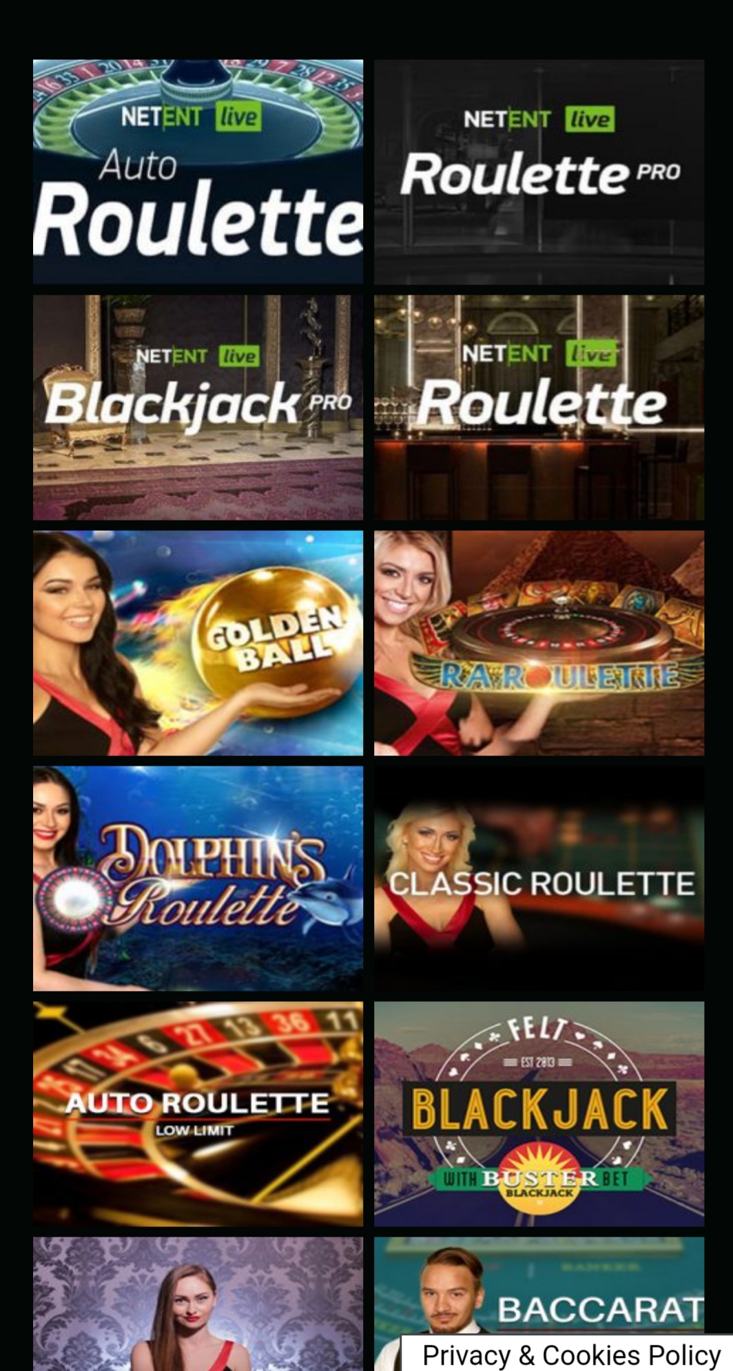 Fruity Wins Casino Mobile Live Dealer Games Review