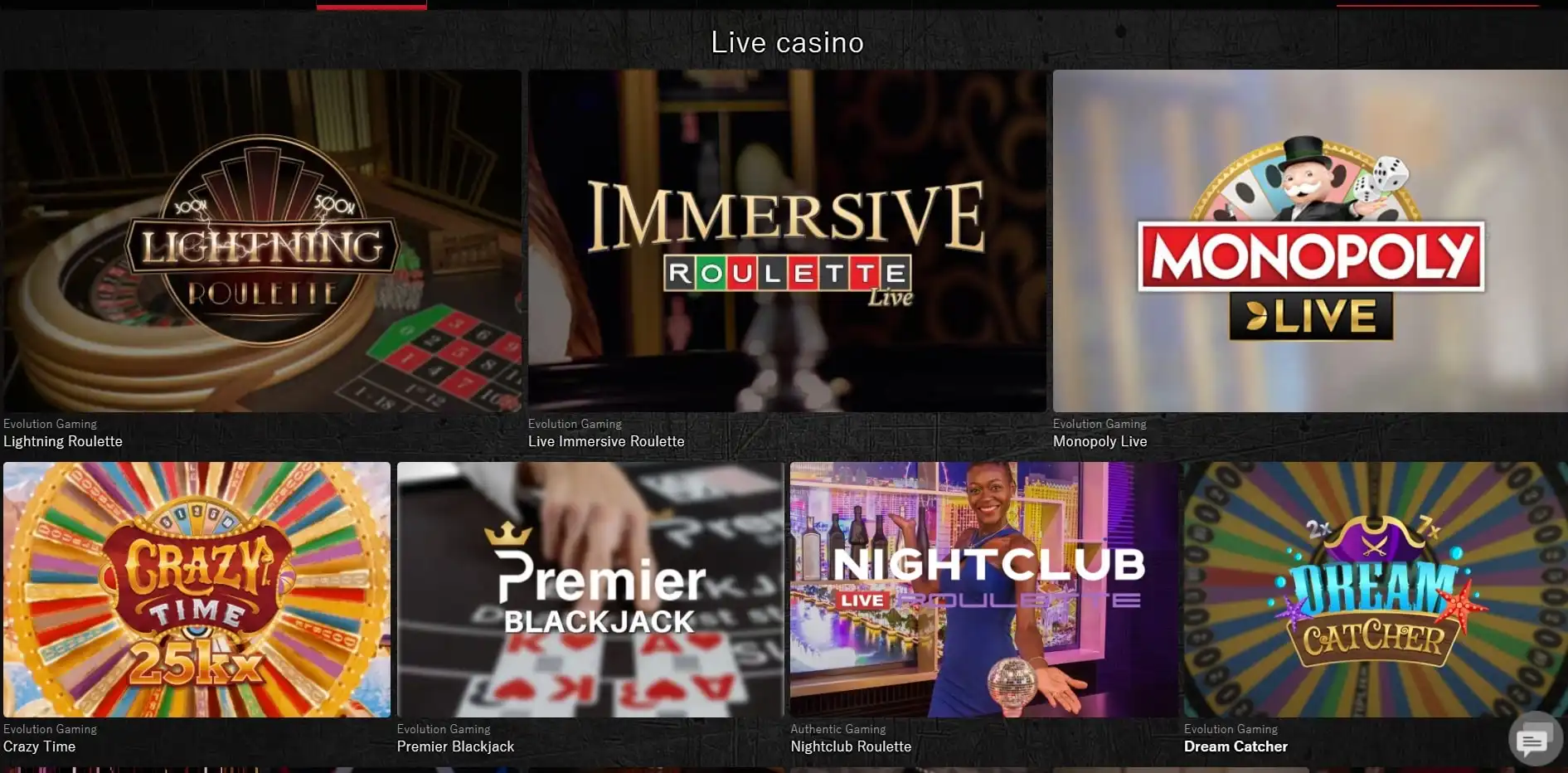 Futocasi Live Dealer Games