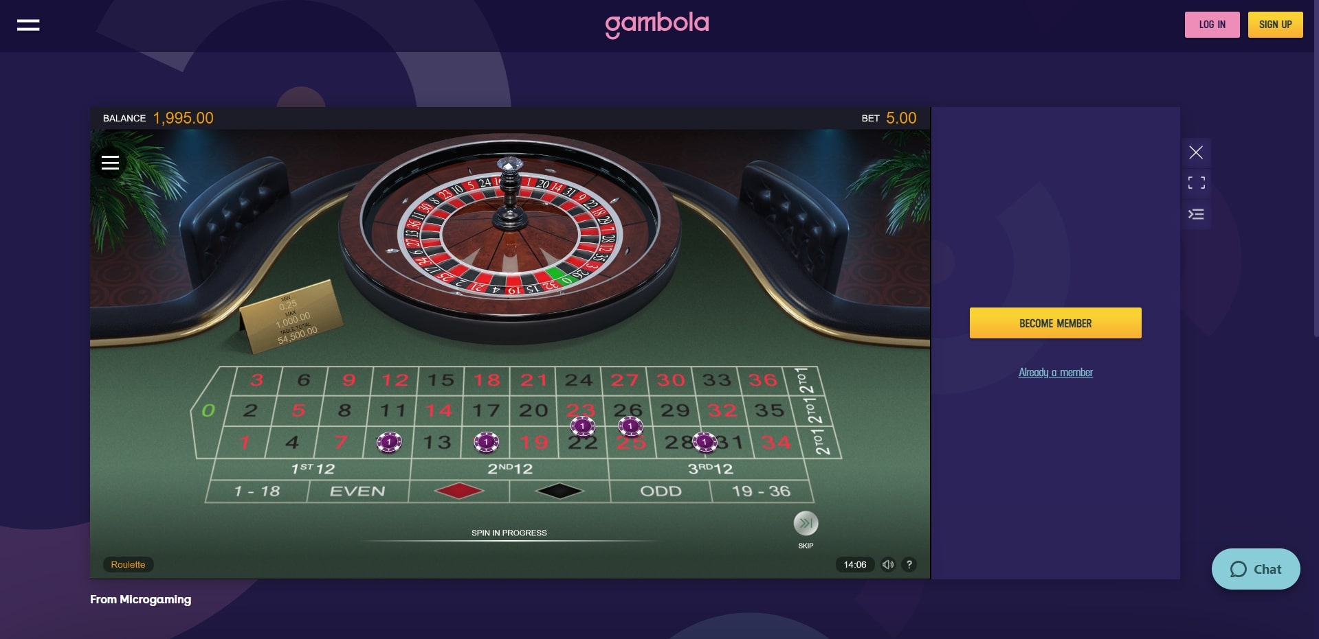 Gambola Casino Casino Games