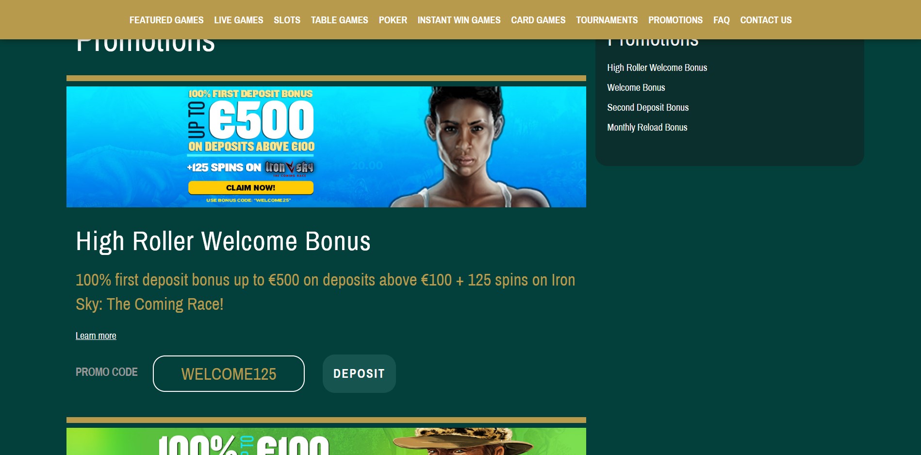 Global Live Casino No Deposit Bonus