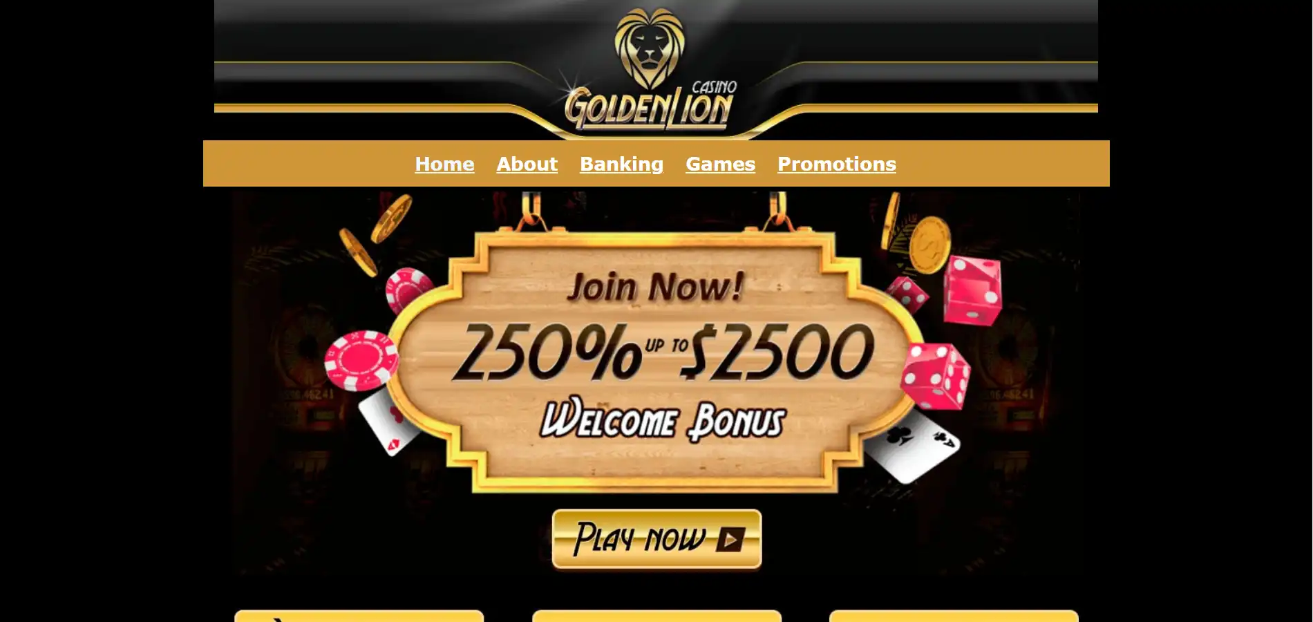 Golden Lion Casino Review
