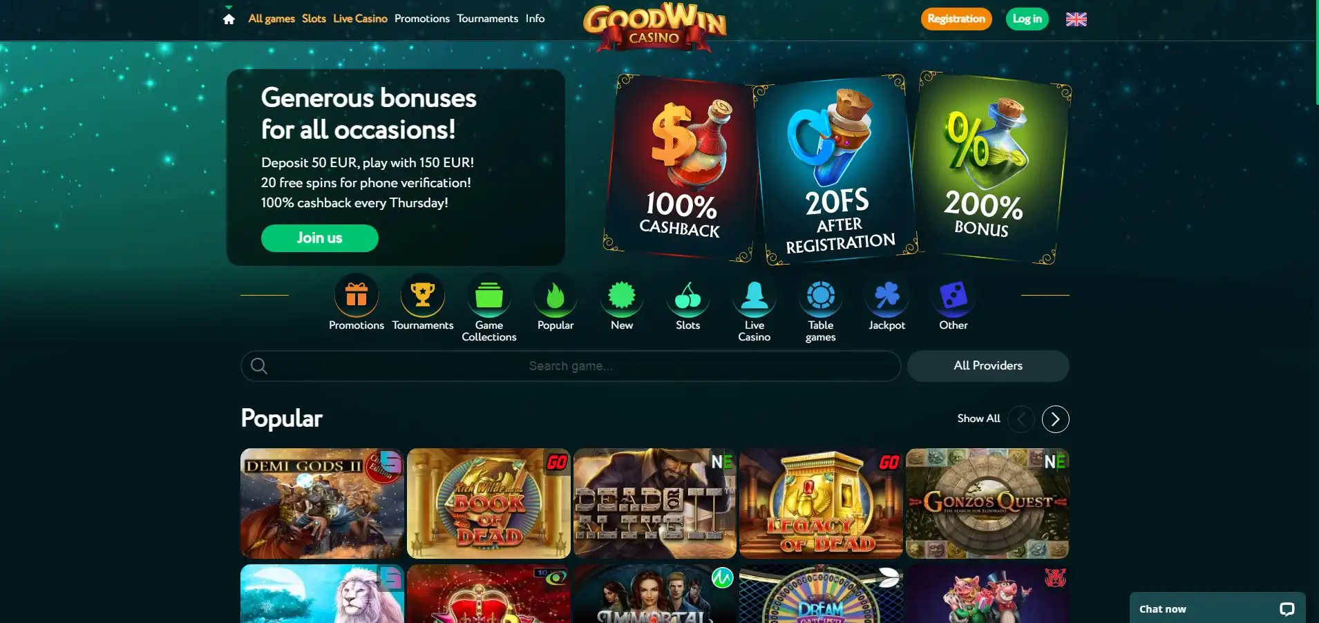 GoodWinCasino Review