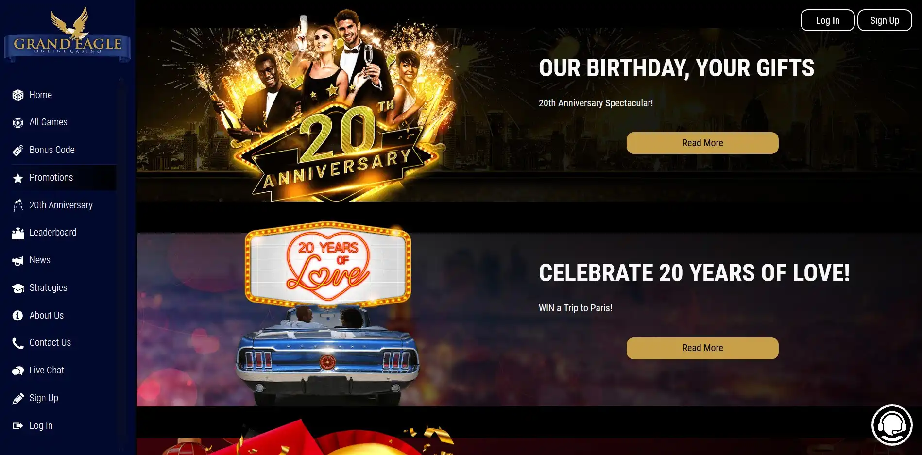 Grand Eagle Casino No Deposit Bonus
