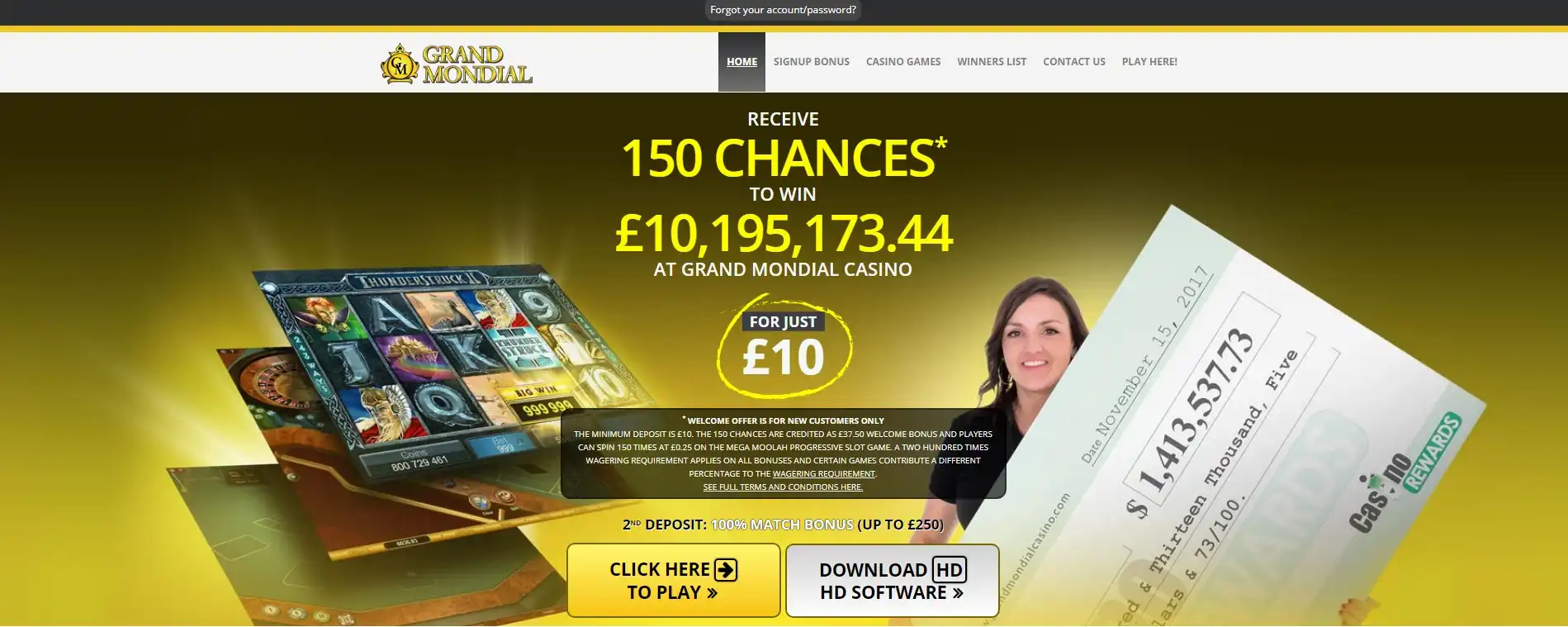 Grand Mondial Casino Review