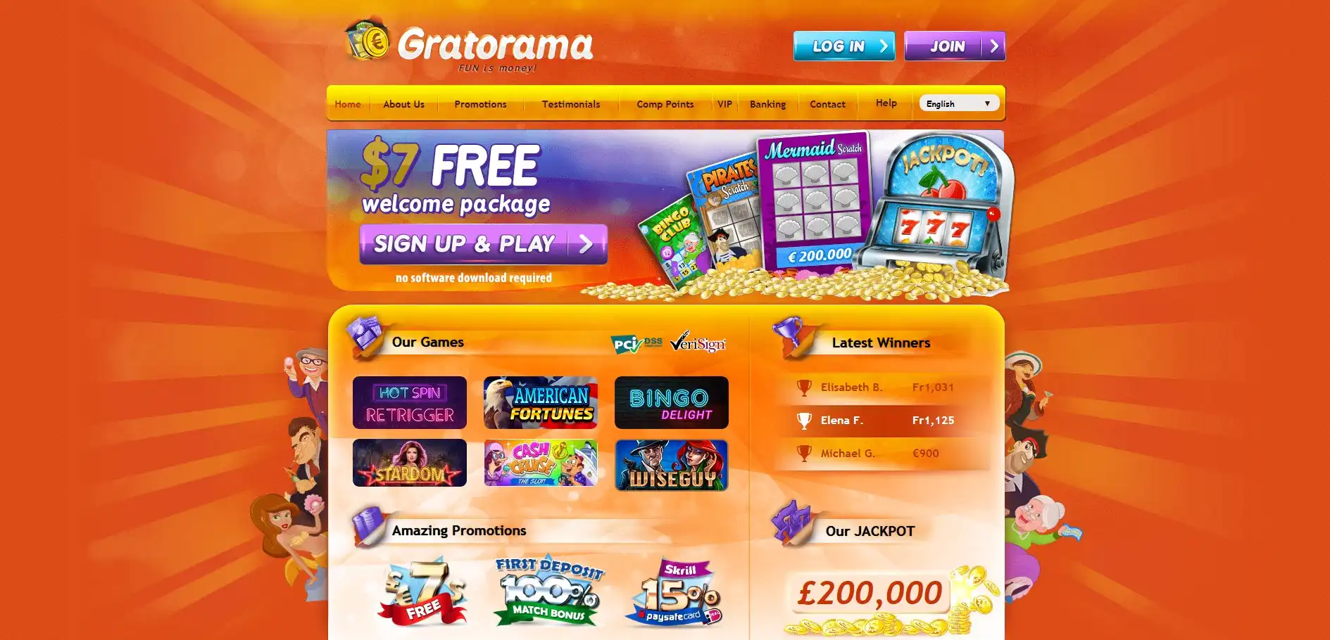 Gratorama Casino Review