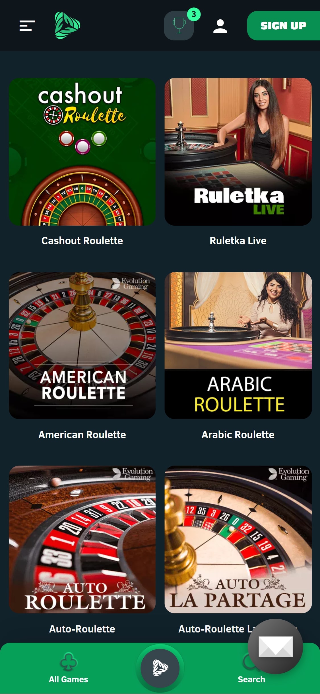 Greenspin Casino Mobile Live Dealer Games Review
