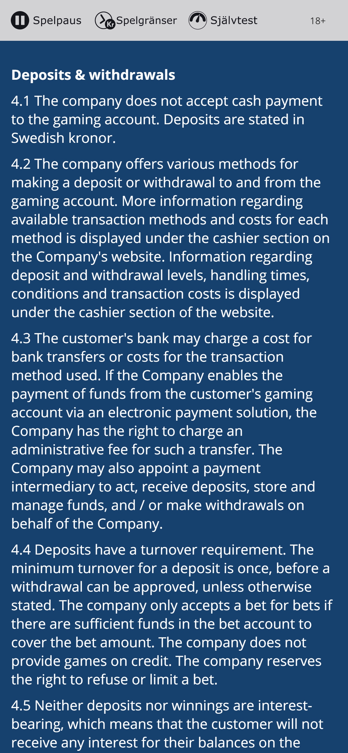 Hajper Casino Mobile Payment Methods Review